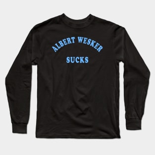 Albert Wesker Sucks Long Sleeve T-Shirt